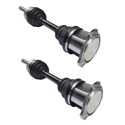 2 x Front CV Shafts Suitable For Nissan Navara D22 2.5L Turbo Diesel 2008-ON