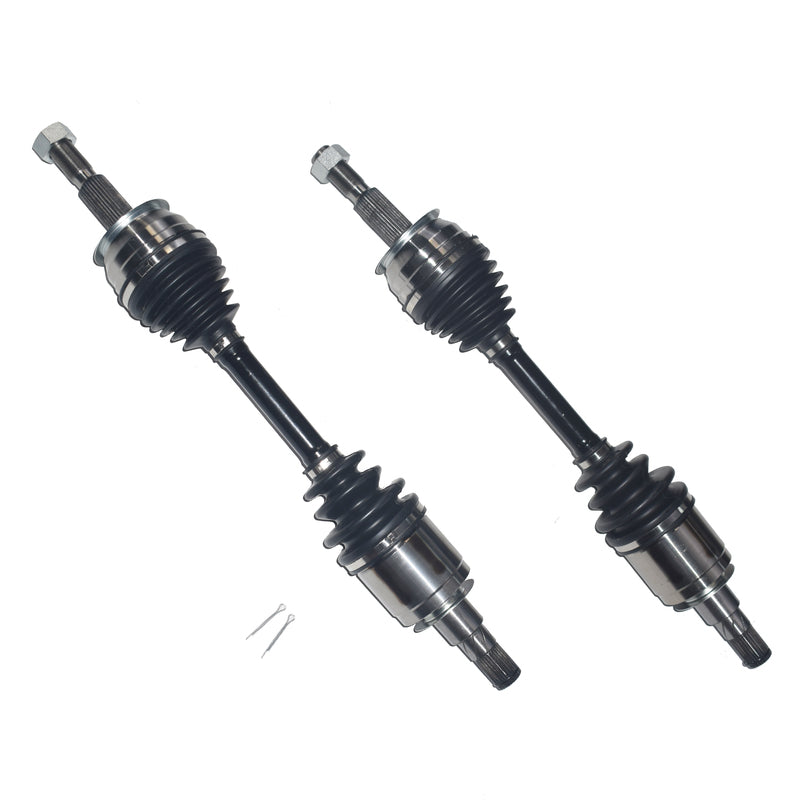 Pair Front CV Joint Drive Shaft Suitable For Nissan Pathfinder R51 Navara RX ST ST-X D40 2005-2015