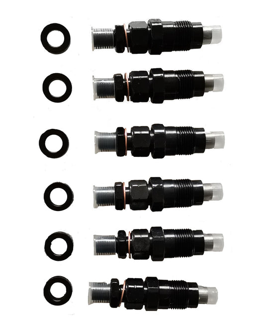 6pcs 1HZ Fuel Injectors 093500-3400 23600-64050 Suitable For Toyota Landcruiser