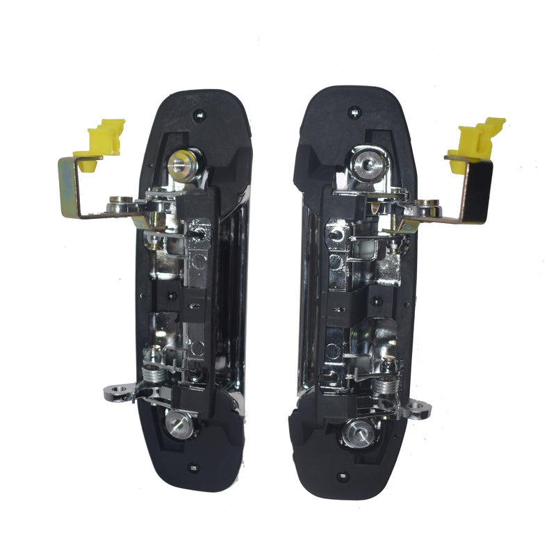 4 Pcs Outer Door Handle Clip Set (Chrome) - Suitable For Mitsubishi Pajero NH NK NJ NL 1991-2000