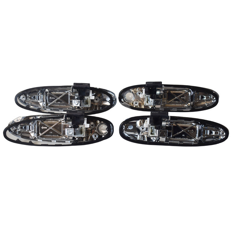 Front + Rear 4pcs Outer Door Handle Suitable For Toyota Landcruiser J100 1998-2007