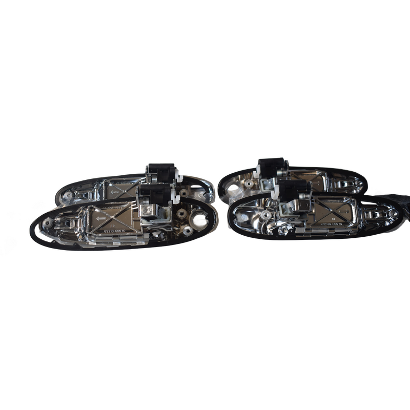 Front + Rear 4pcs Outer Door Handle Suitable For Toyota Landcruiser J100 1998-2007