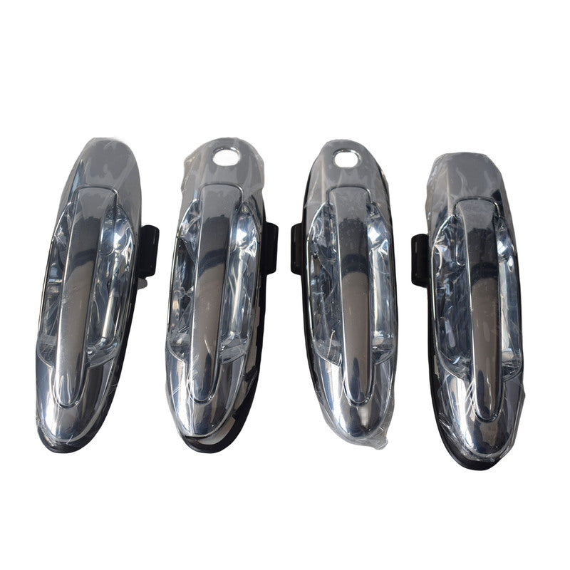 Front + Rear 4pcs Outer Door Handle Suitable For Toyota Landcruiser J100 1998-2007