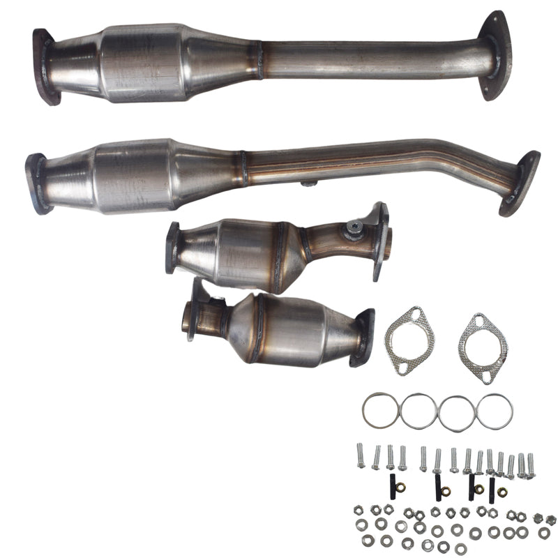 4 x Catalytic Converter Set Suitable For Nissan Frontier 2005-2014 Pathfinder 4.0L 2005-2012