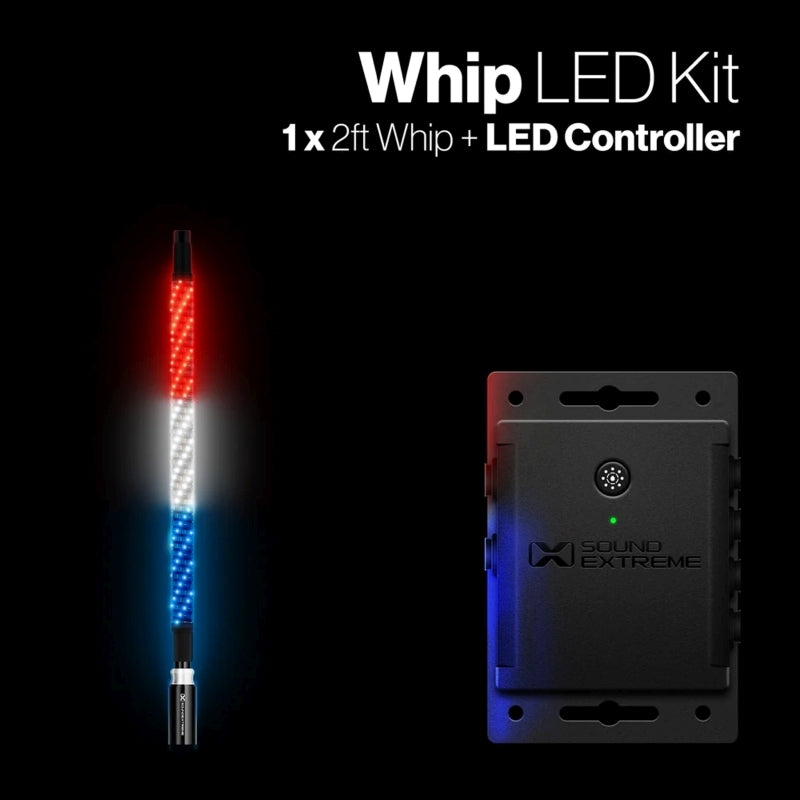 ECOXGEAR 2 Foot Led Whip With Controller