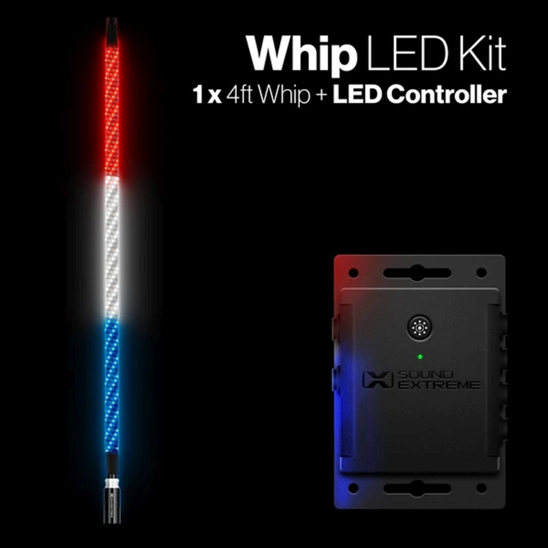 ECOXGEAR 4 Foot Led Whip With Controller
