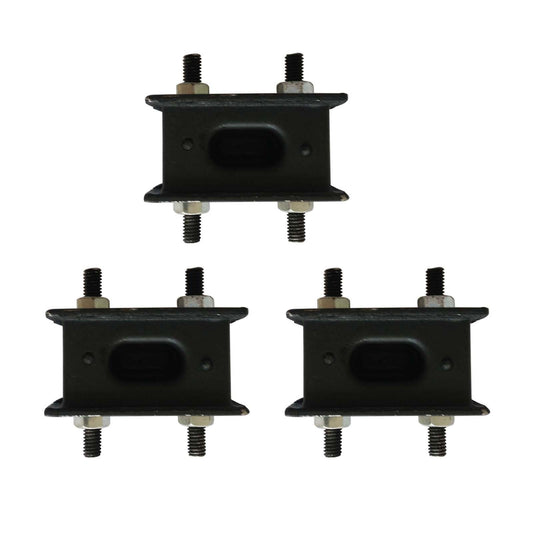 3pcs Rubber Exhaust Mounts Suitable For Toyota Landcruiser 40 60 70 80 100 Series