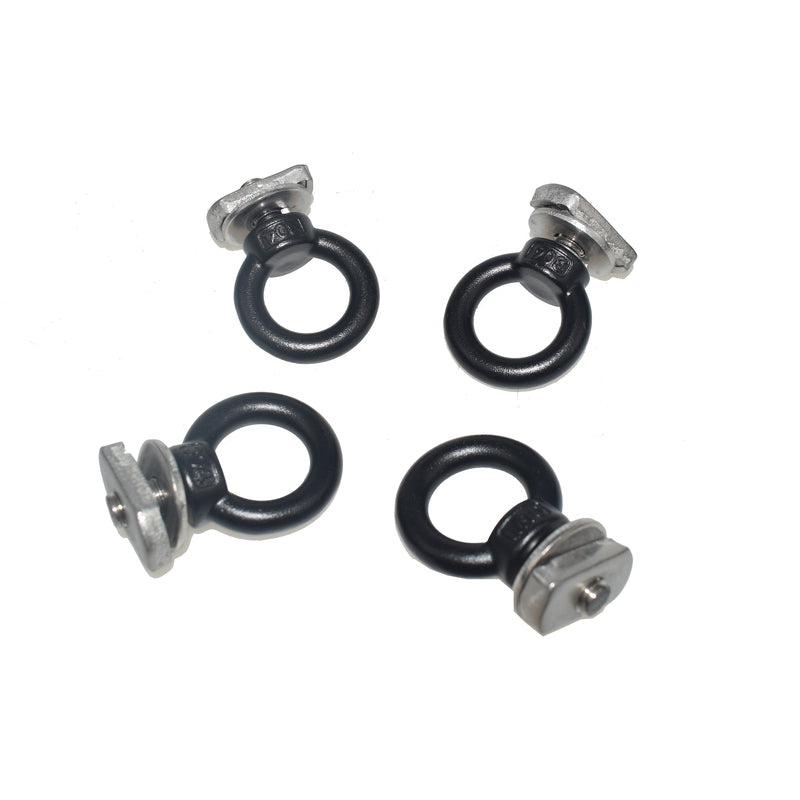 4 x Eye Bolt Tie Down Kit Suitable For Rhino Pioneer Platform Roof Rack Fix The 4WD Awning