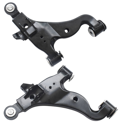 Control Arm Left + Right Hand Side Front Lower Suitable For Toyota Hilux 2WD TGN/KUN/GGN 04/2005-ON
