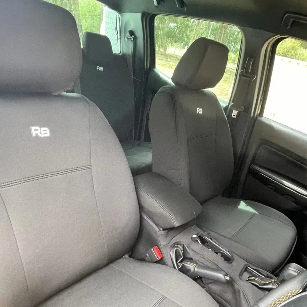 Razorback 4x4 - Ford Ranger PX II & PX III - GP4 Neoprene 2x Front Seat Covers (Available)