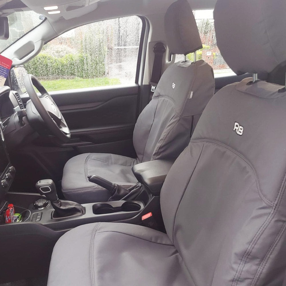 Razorback 4x4 - Ford Ranger Super Duty - XP7 Heavy-Duty Canvas 2x Front Seat Covers (Made to Order)