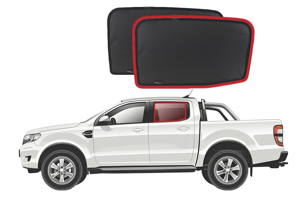 Snap Shades Suitable for Ford Ranger 3rd Generation (T6/PX; 2011-2022)