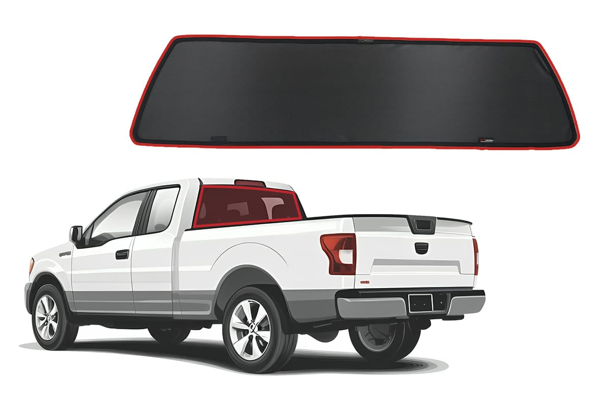 Snap Shades Suitable for Ford F-Series 13th Generation Crew Cab Ute 2015-2020