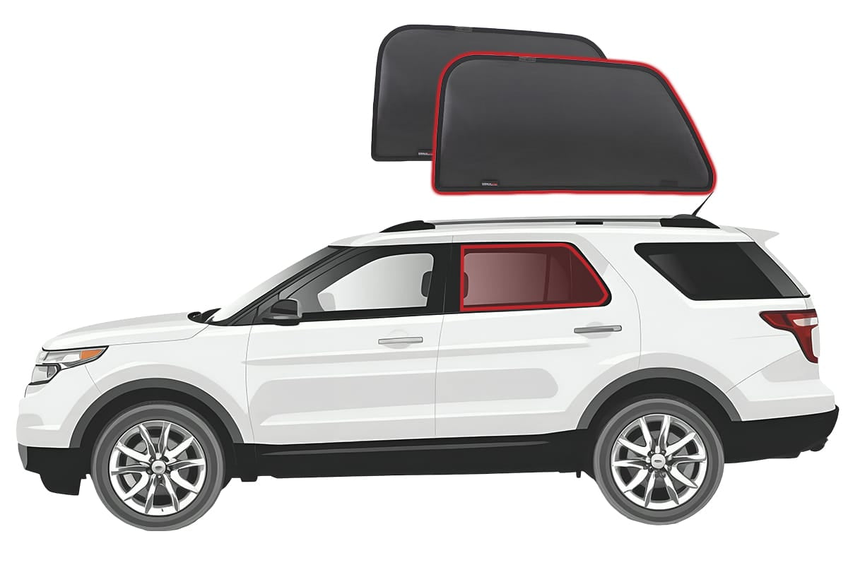 Snap Shades Suitable for Ford Explorer 5th Generation  U502; 2010-2019
