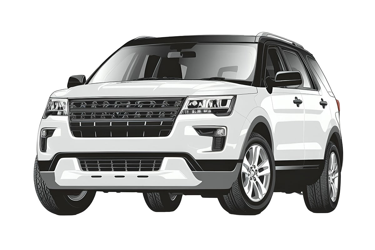 Snap Shades Suitable for Ford Explorer 5th Generation  U502; 2010-2019