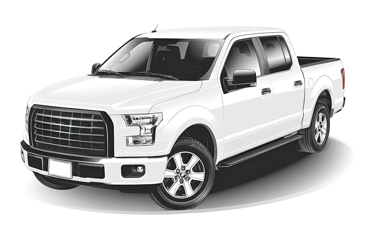 Snap Shades Suitable for Ford F-Series 12th Generation Crew Cab Ute 2009-2014
