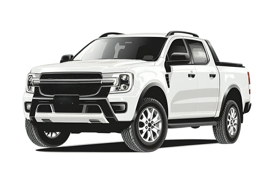 Snap Shades Suitable for Ford Ranger 4th Generation (P703; 2022-Present)