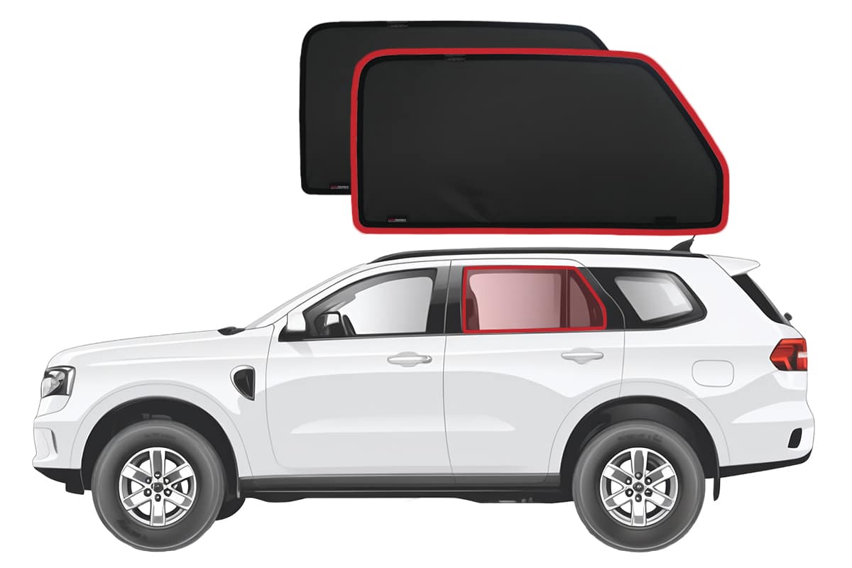 Snap Shades Suitable for Ford Everest 3rd Generation (U704; 2022-Present)