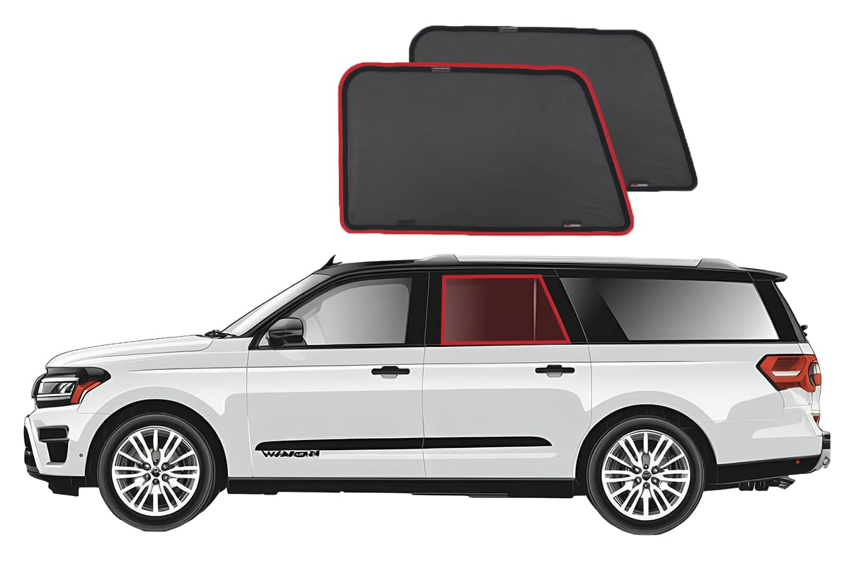 Snap Shades Suitable for Ford Expedition | Lincoln Navigator 4th Generation U553; 2018-Present