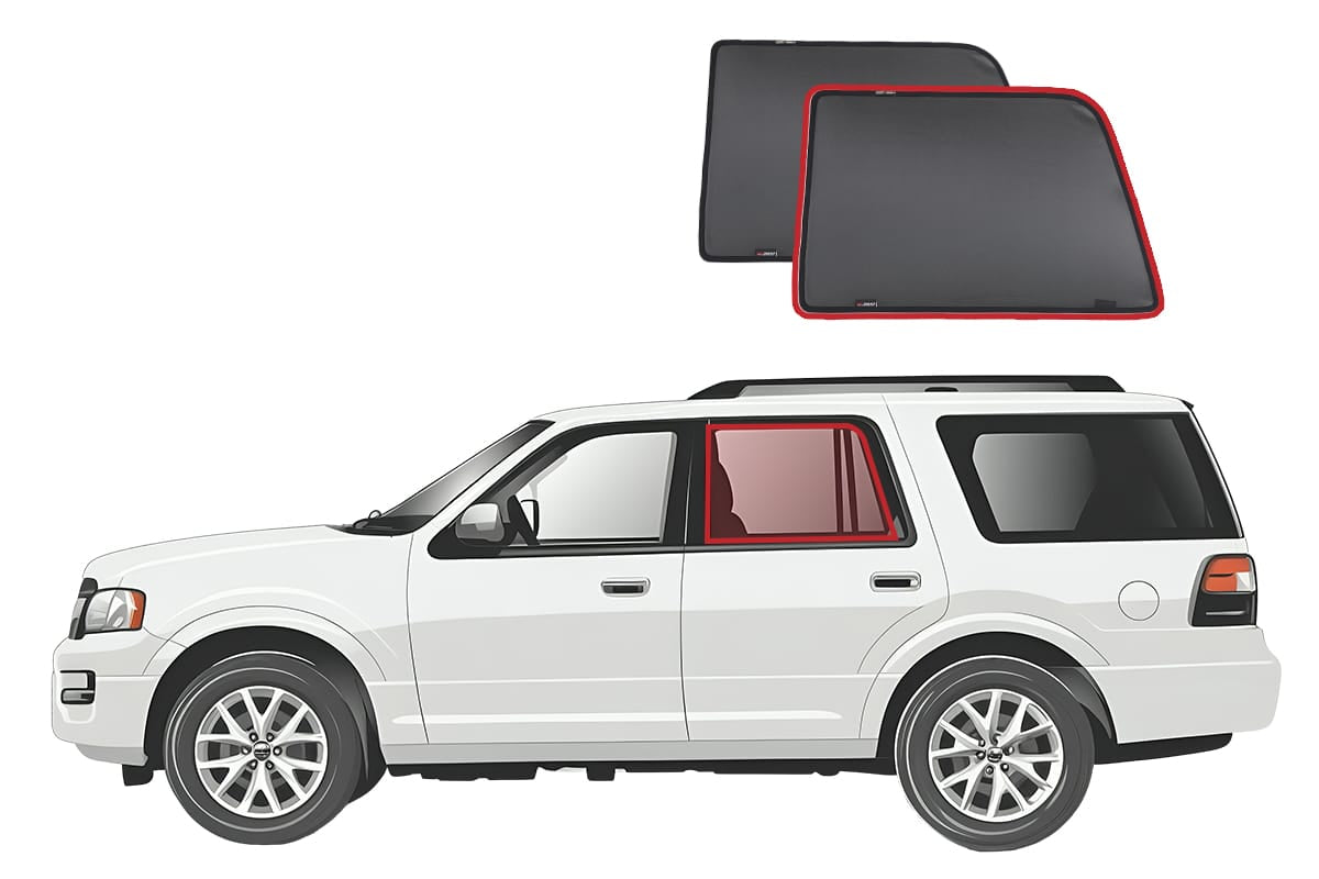 Snap Shades Suitable for Ford Expedition | Lincoln Navigator 3rd Generation U324 2007-2017