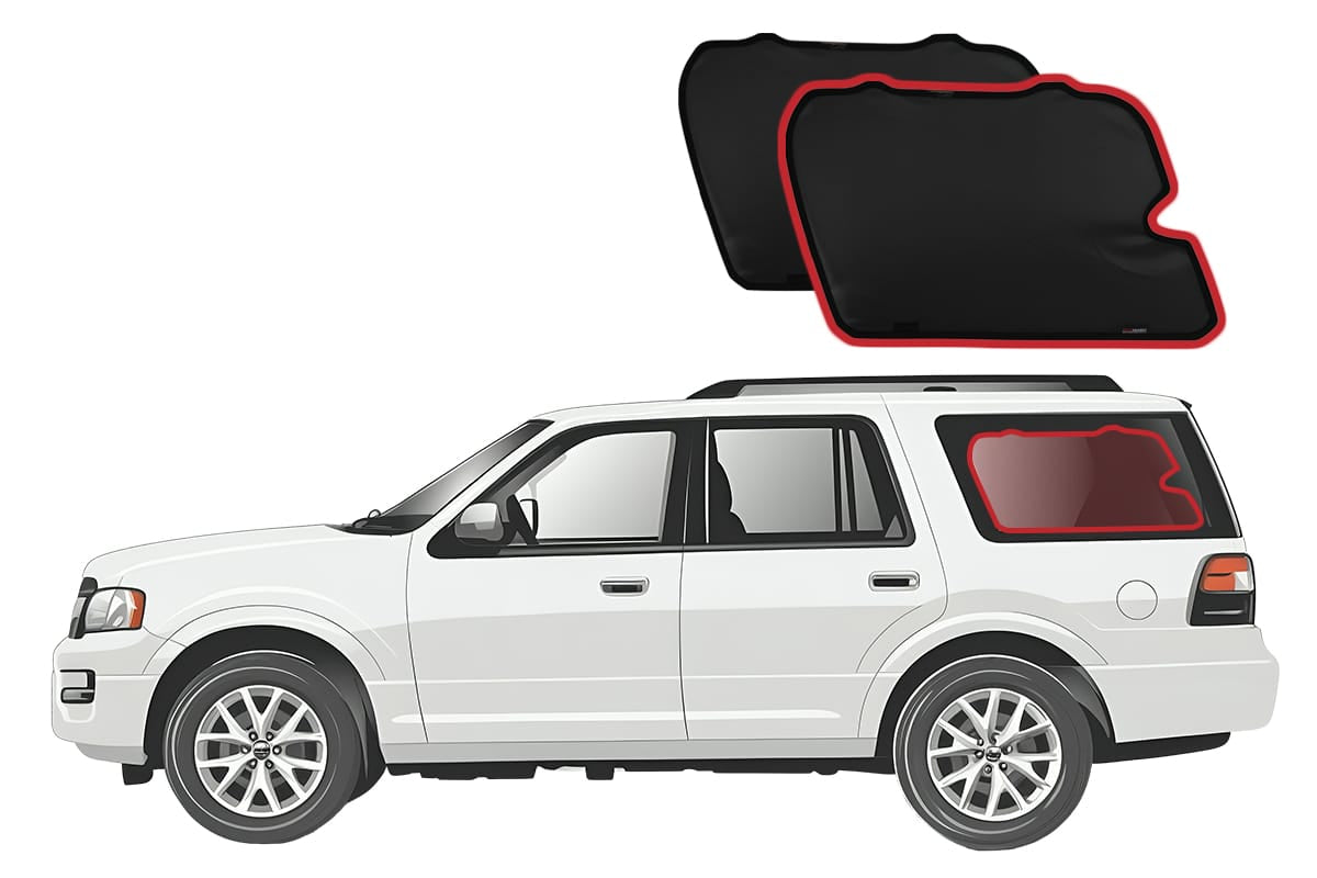 Snap Shades Suitable for Ford Expedition | Lincoln Navigator 3rd Generation U324 2007-2017