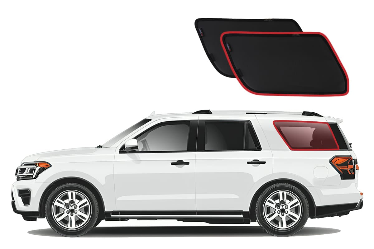 Snap Shades Suitable for Ford Expedition | Lincoln Navigator 4th Generation U553; 2018-Present