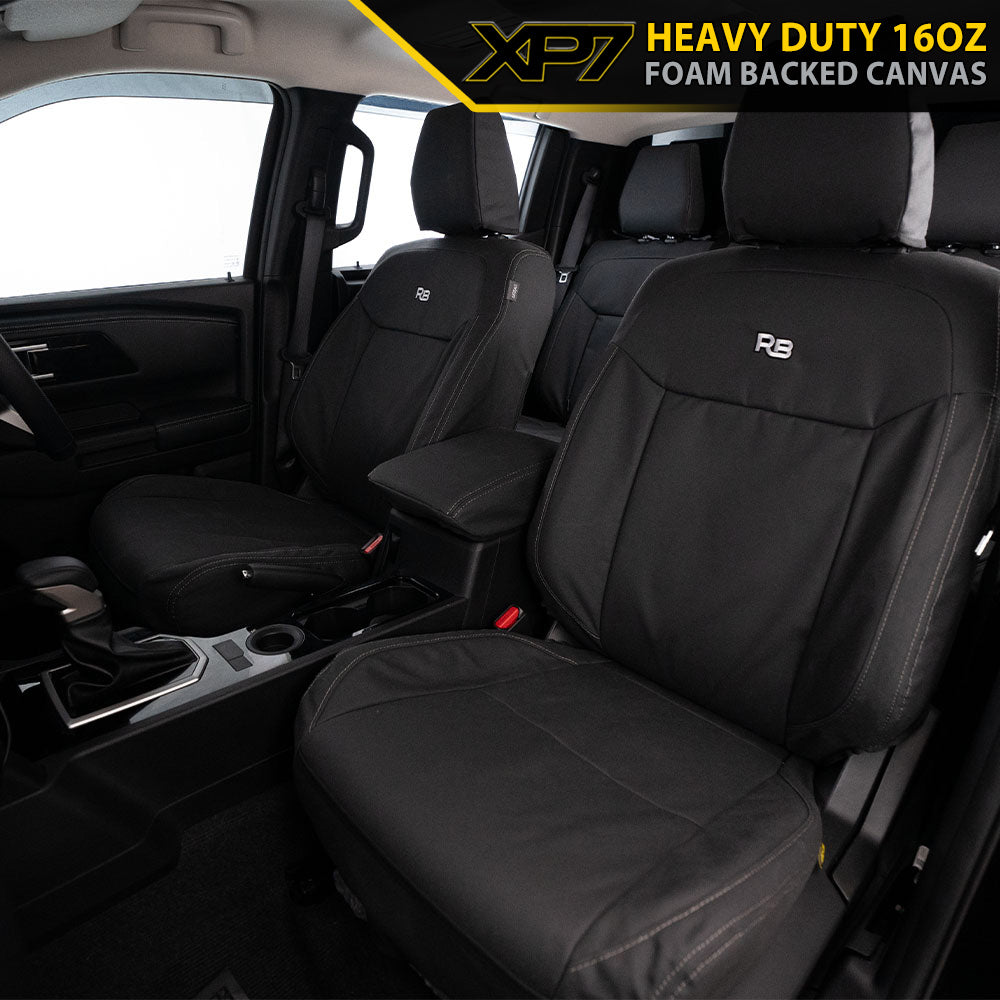 Razorback 4x4 - Mazda BT-50 TF - XP7 Heavy-Duty Canvas 2x Front Row Seat Covers (Available)