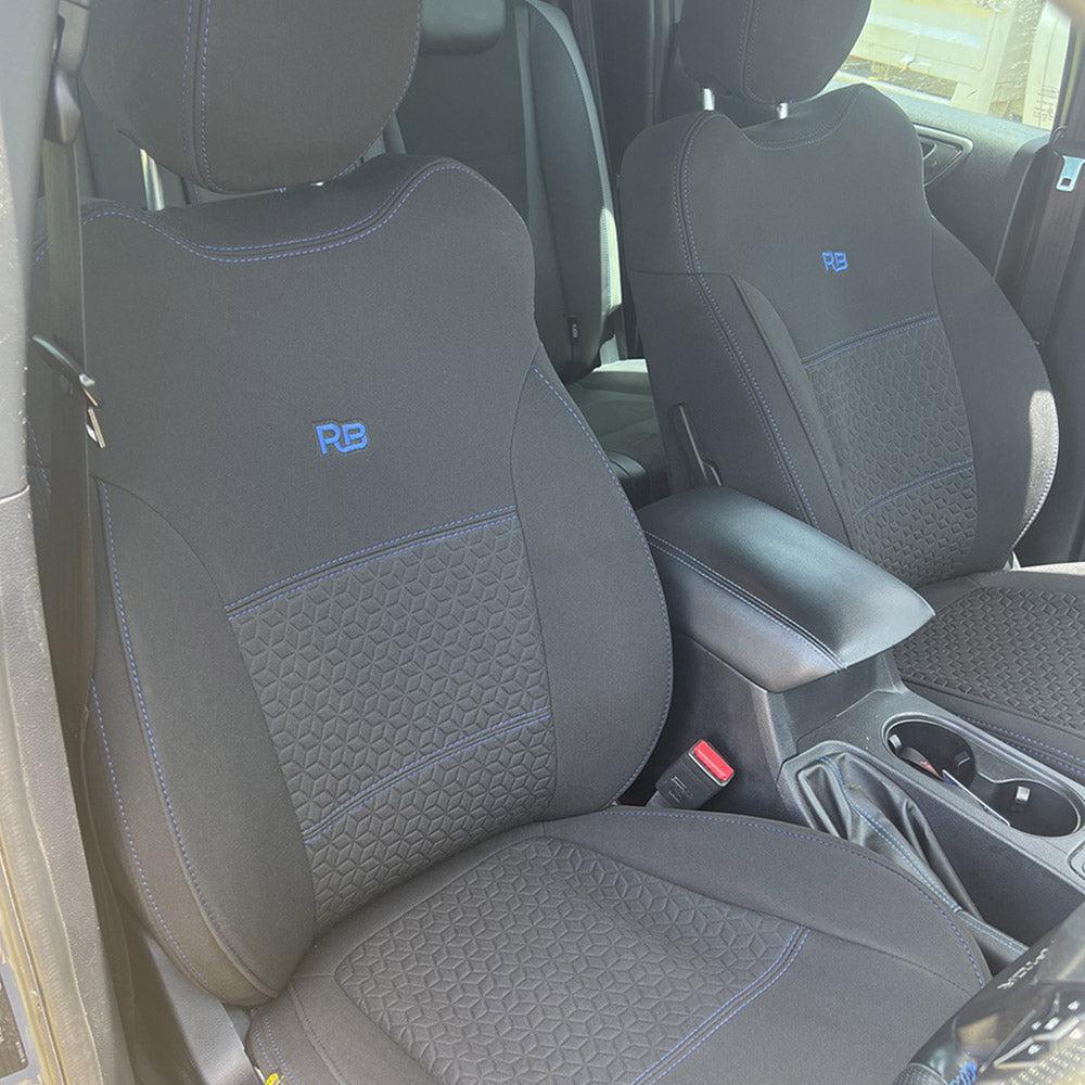 Razorback 4x4 - Ford Ranger Raptor PXIII - GP6 Premium Neoprene 2x Front Seat Covers (Made to Order)