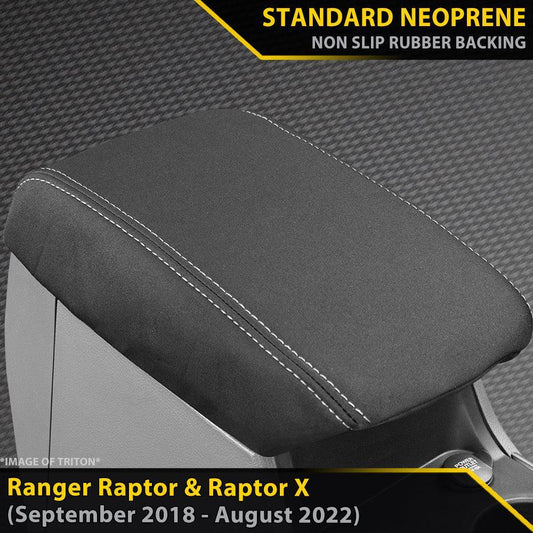 Ford Ranger Raptor PXIII Neoprene Console Lid (Available)-Razorback 4x4