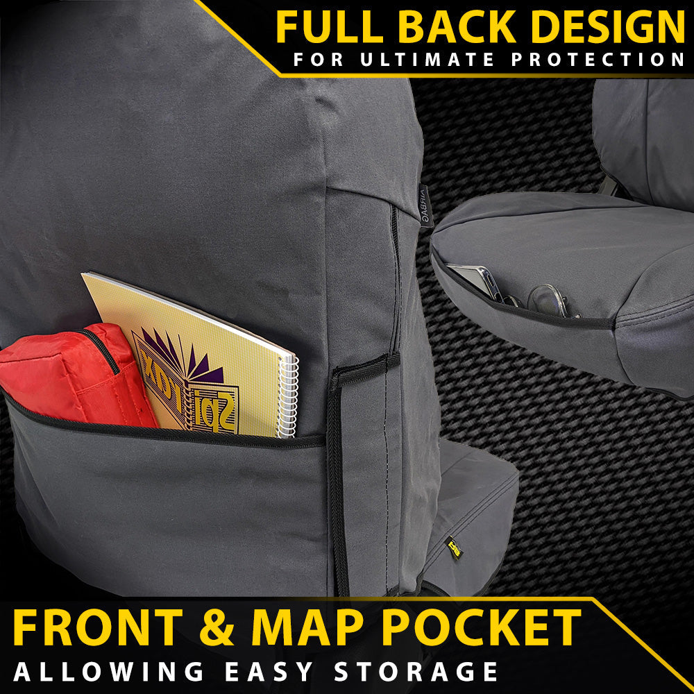 Razorback 4x4 - Holden Colorado 7 / Trailblazer - XP7 Heavy-Duty Canvas 2x Front Seat Covers (Available)
