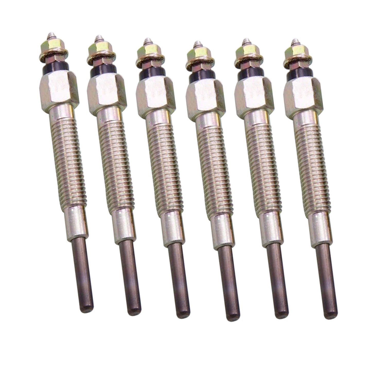 Glow Plugs Suitable For Patrol GQ Y60 4.2 Diesel Navara D21 2.7D Maverick DA