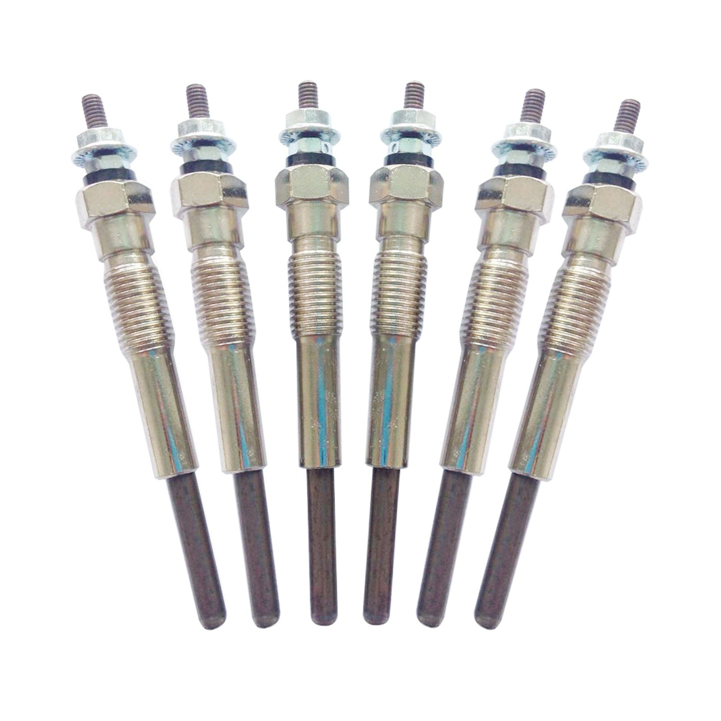 Glow Plugs Suitable For Toyota Landcruiser HJ60 HJ75 4.0 Diesel LWB W/2H 6cyl 1982-1988 6pcs