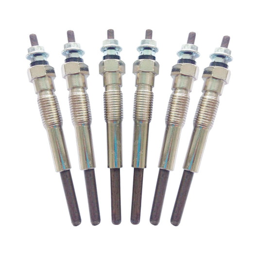 Glow Plugs Suitable For Toyota Landcruiser HJ60 HJ75 4.0 Diesel LWB W/2H 6cyl 1982-1988 6pcs