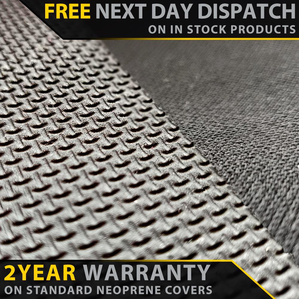 Razorback 4x4 - Isuzu D-Max RG - SX - Dual & Space Cab - GP4 Neoprene 2x Front Seat Covers (Available)