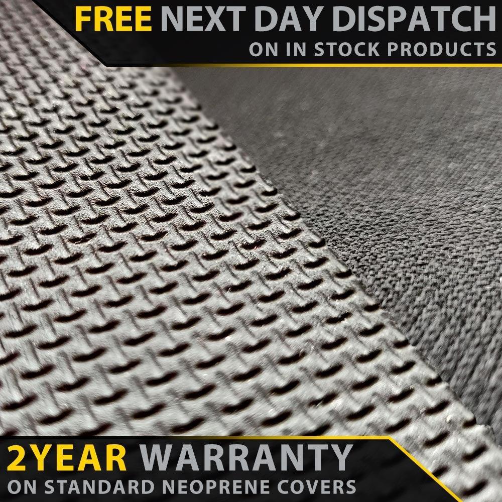 Razorback 4x4 - Toyota Landcruiser 80 Series - DX & Standard -  GP4 Neoprene 2nd Row Seat Covers - 100% Bench (Made to Order)
