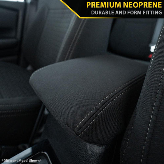 Razorback 4x4 - Holden Colorado RG - GP6 Premium Neoprene Console Lid Cover (Made to Order)