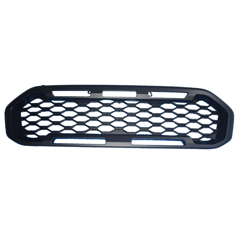 Front Grill Raptor Style Matte Black Mesh Suitable For Ford Ranger PX2 PX3 MK 2015-ON