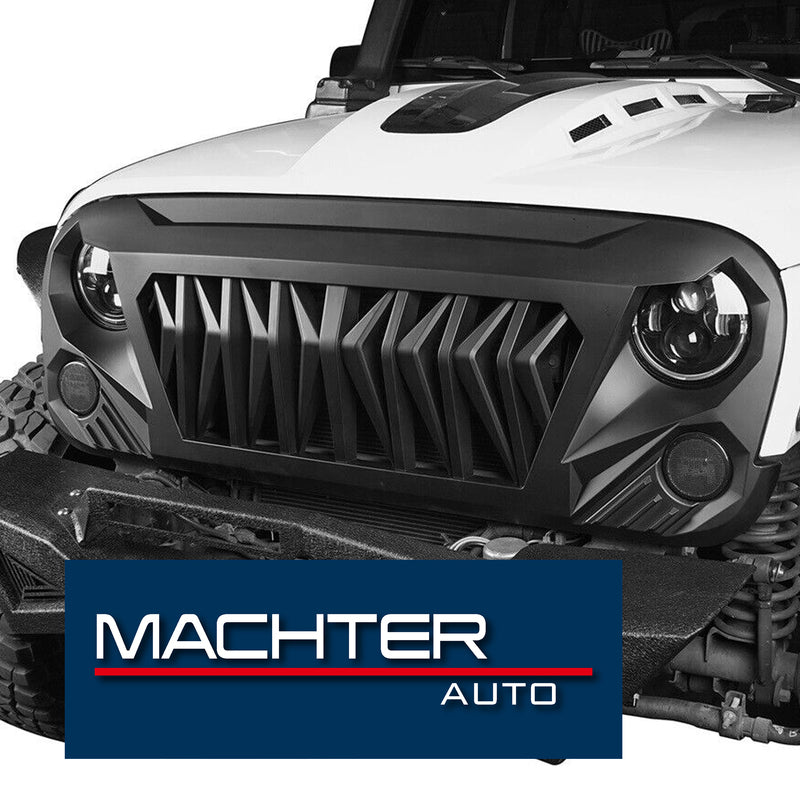 Gladiator 2nd Gen Grille (Black) - Suitable For Jeep Wrangler JK JKU 2007-2018