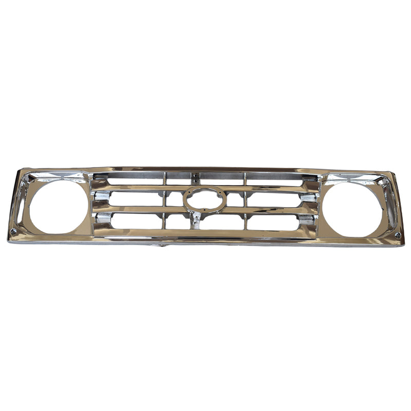 Chrome Front Grille Suitable For Toyota Landcruiser 78, 79 Series Ute Troopy 1999-2007