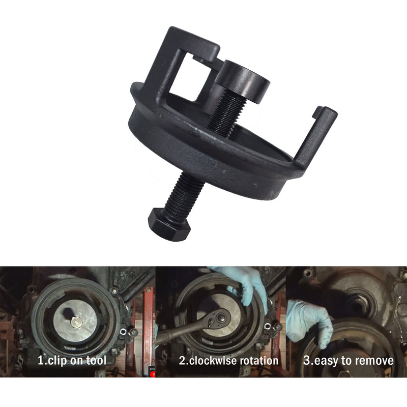 25264 Harmonic Balancer Puller, Crank Pulley Puller Remove LS Balancer H6A9 For Jeep For GM