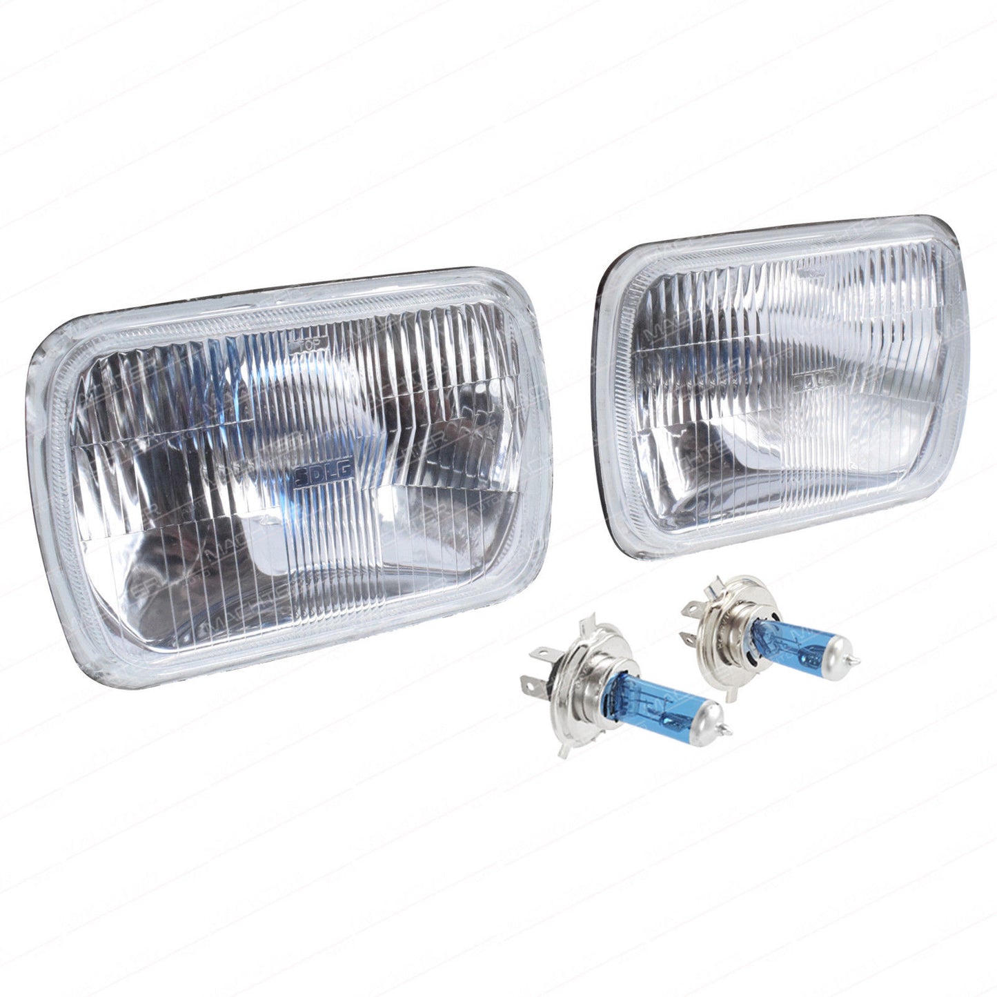 Headlight H4 Upgrade Kit Suitable For Hilux 83-05 Hi Watt Globes 1 Pair