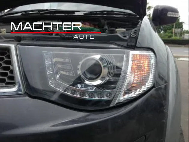Headlights Suitable For Mitsubishi Triton Ute ML 2006-2009 GLS GLX-R VR