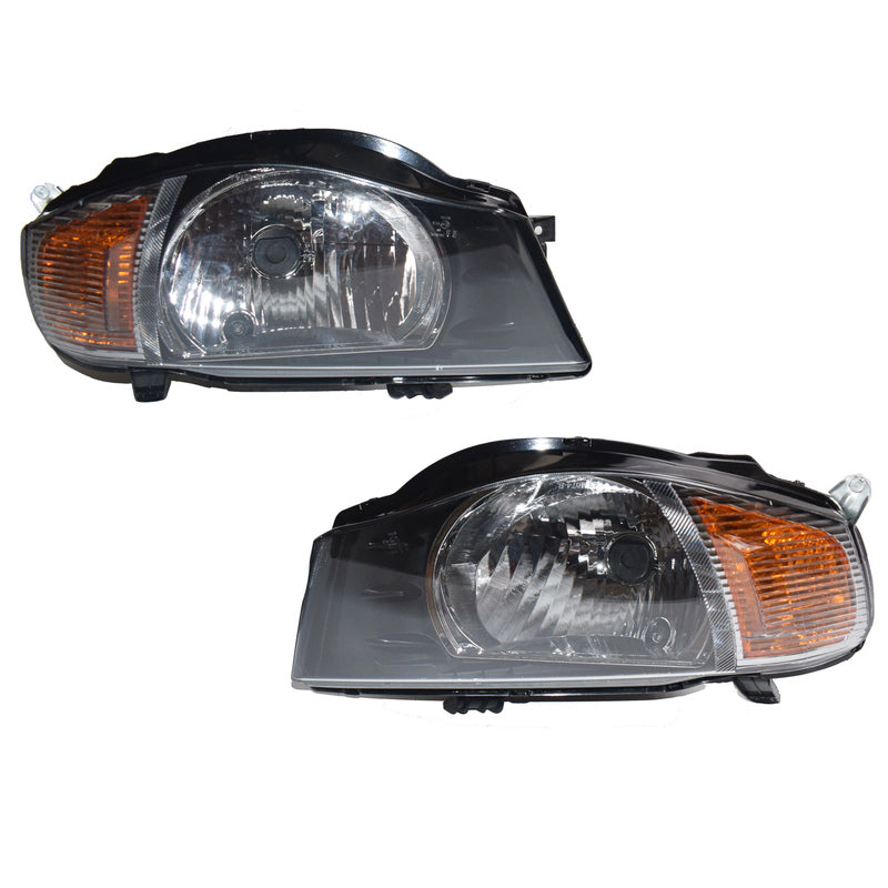 Headlights Suitable For Mitsubishi Triton Ute ML 2006-2009 GLS GLX-R VR