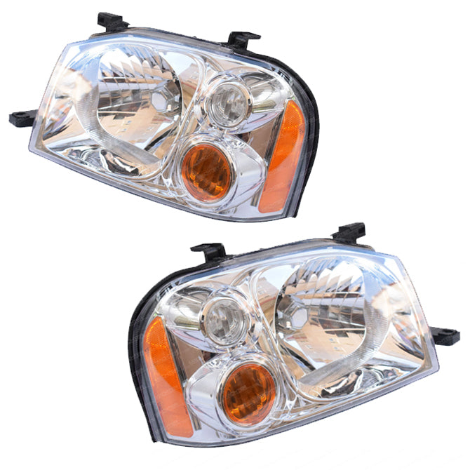 Headlight Suitable For Nissan Navara D22 Series 2001-2014 L+R