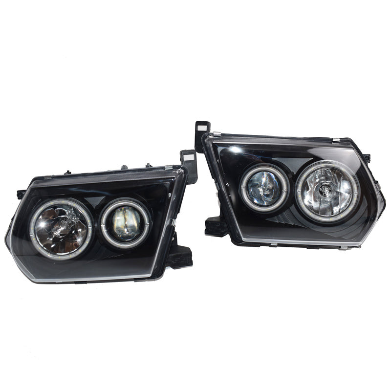 Headlights With Corner Lights (Pair) - Suitable For Nissan Patrol GU 1997-2007