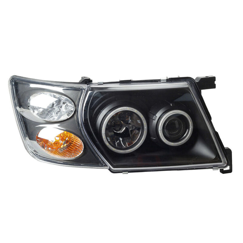Headlights With Corner Lights (Pair) - Suitable For Nissan Patrol GU 1997-2007