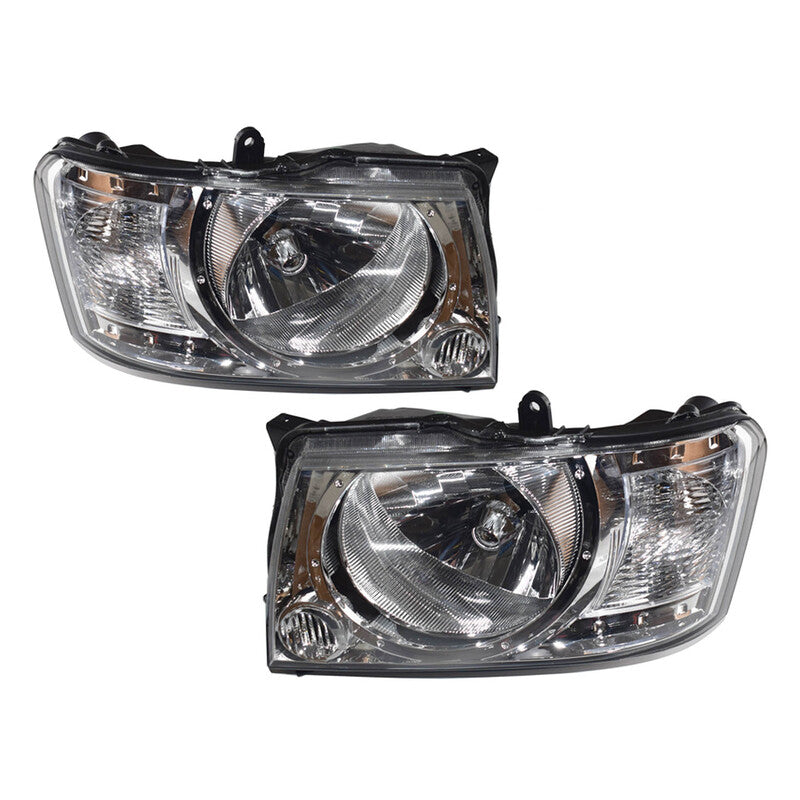 Headlights (PAIR) - Suitable For Nissan Patrol Wagon GU Y61 2004-2016