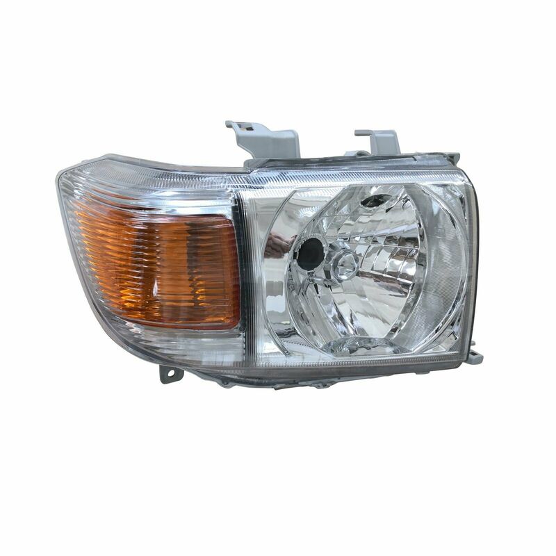 Headlights Pair Suitable For Toyota Landcruiser VDJ 76 78 79 Series 2007-ON Ute Wagon Troopy