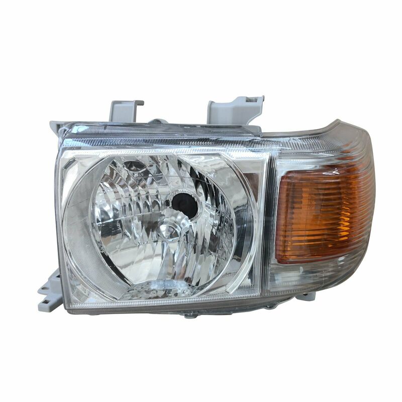 Headlights Pair Suitable For Toyota Landcruiser VDJ 76 78 79 Series 2007-ON Ute Wagon Troopy
