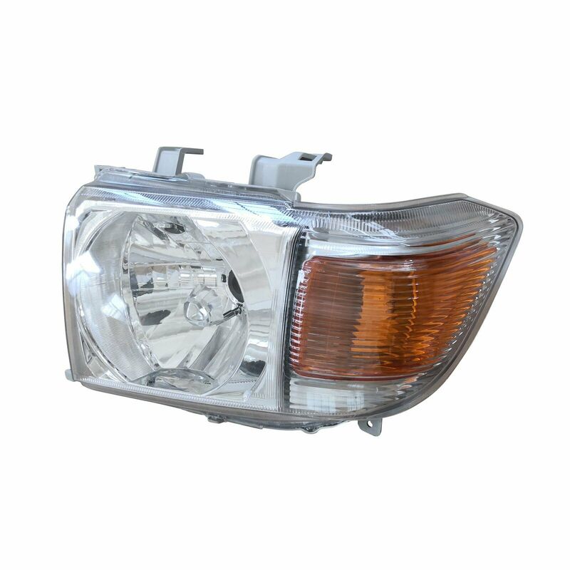 Headlights Pair Suitable For Toyota Landcruiser VDJ 76 78 79 Series 2007-ON Ute Wagon Troopy